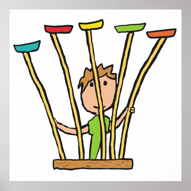 Plate Spinning Poster (Front)