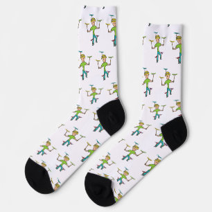 Plate Spinning Socks