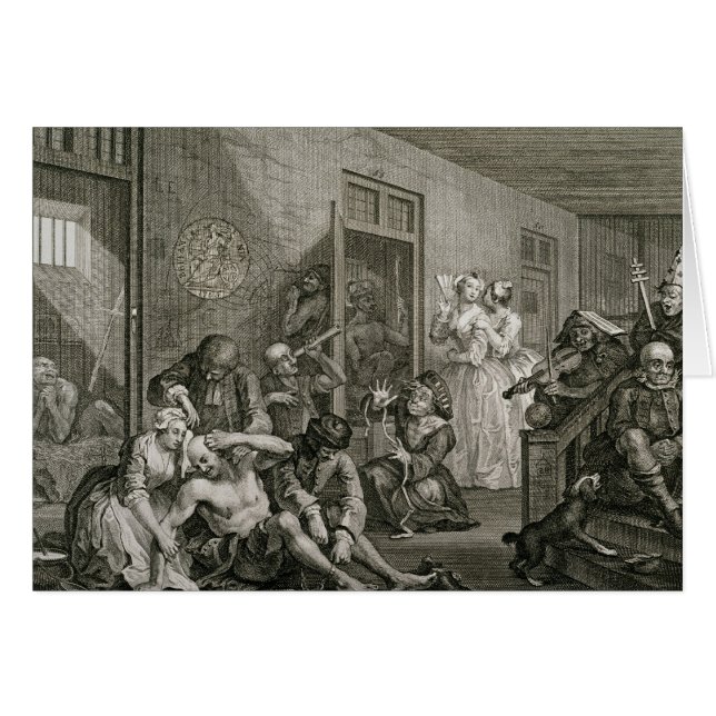 Plate VIII from A Rake's Progress, 1735 (Front Horizontal)