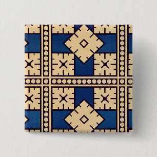 Plate XLIV from 'Studies in Design', c.1874-76 (li 15 Cm Square Badge