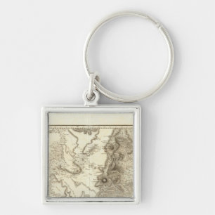 Plateau of Mexico City Key Ring