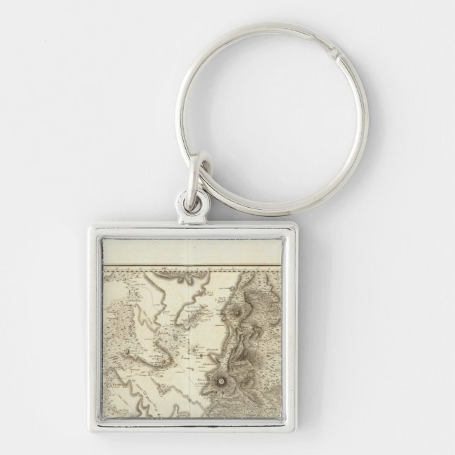 Plateau of Mexico City Key Ring (Front)