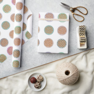 Plates of Pretzel's Wrapping Paper