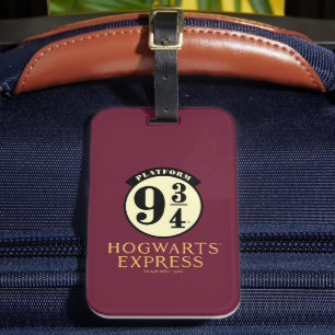 Platform 9¾ Hogwarts Express Icon Luggage Tag