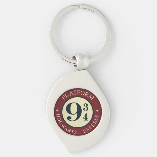 Platform 9¾ Sign Key Ring (Front)