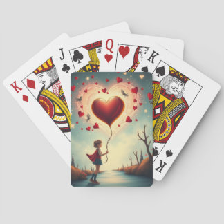 Plating cards for valentine