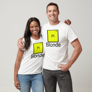 Platinum Blonde Element Pun T-Shirt
