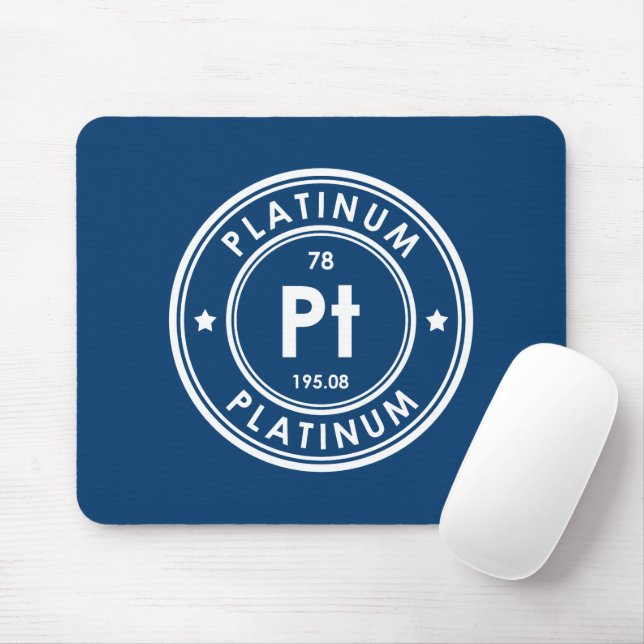 Platinum Element Blue Mouse Pad (With Mouse)