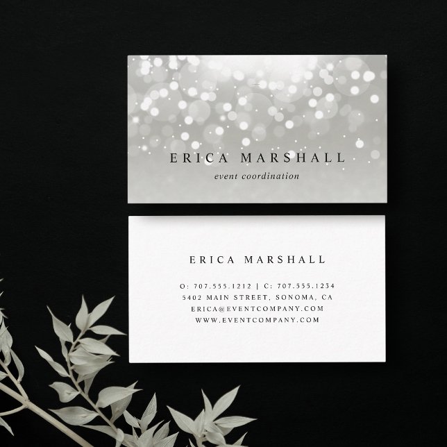 Platinum Glow Business Card (Creator Uploaded)