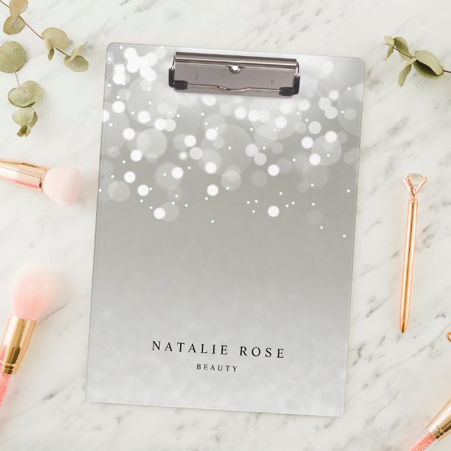 Platinum Glow Personalised Clipboard (Creator Uploaded)