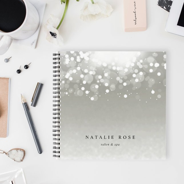 Platinum Glow Personalised Notebook (Creator Uploaded)