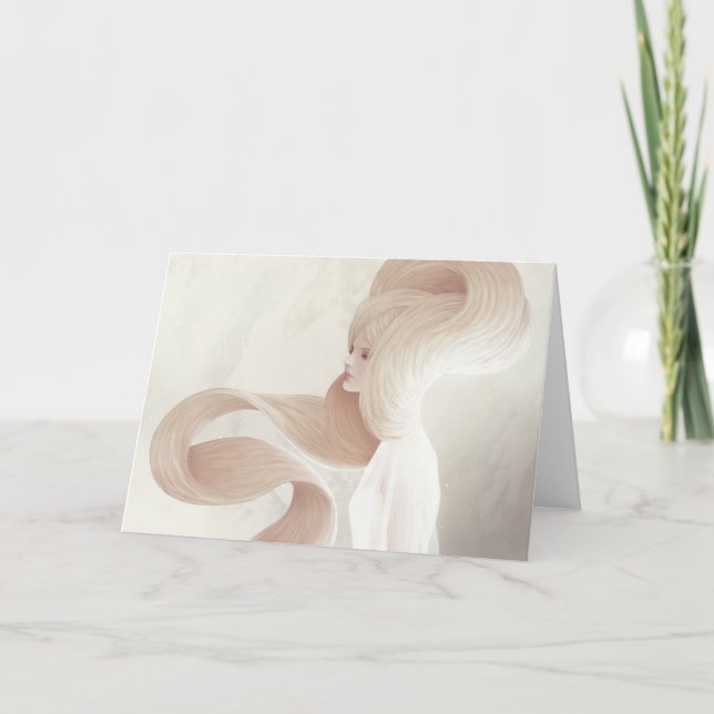 'Platinum' Greeting Card (Front)