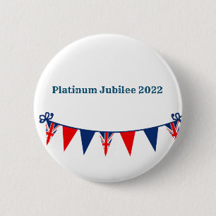 Platinum Jubilee 2022 Button