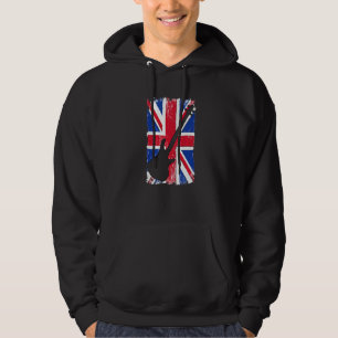 Platinum Jubilee British Flag Union Jack Good Bass Hoodie