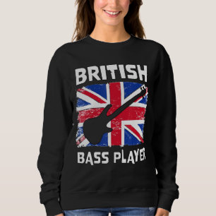 Platinum Jubilee British Flag Union Jack Good Bass Sweatshirt