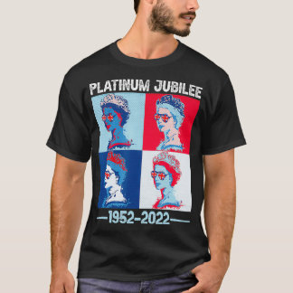 Platinum Jubilee British Monarch 70 Years 2022 Jub T-Shirt