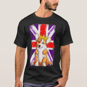 Platinum Jubilee Corgi 2022 Union Idea For Jubilee T-Shirt
