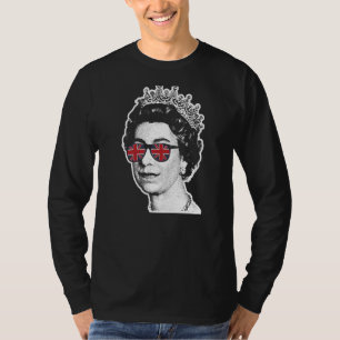 Platinum Jubilee Queen & Union Jack Shades Queen's T-Shirt