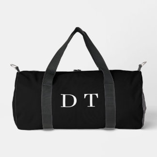 Platinum Mirror Engrave – Ultra‑Clean Luxury Duffle Bag
