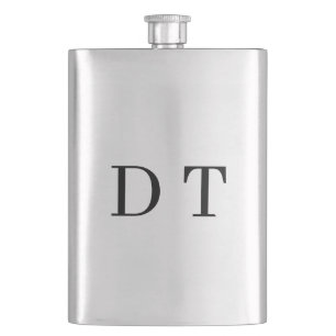 Platinum Mirror Engrave – Ultra‑Clean Luxury  Hip Flask
