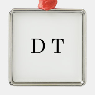 Platinum Mirror Engrave – Ultra‑Clean Luxury  Metal Ornament