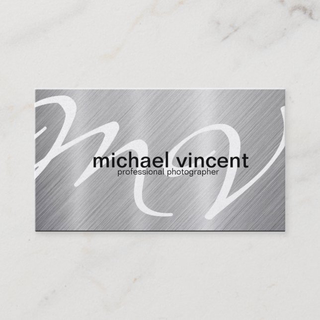 Platinum Photograrpher Business Cards (Front)