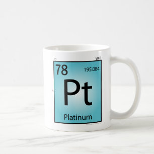 Platinum (Pt) Element Mug