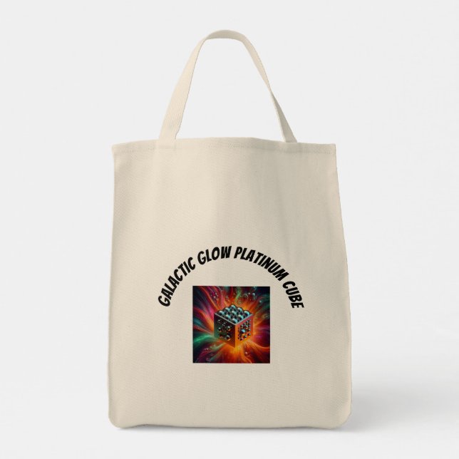 Platinum Sphere Tote Bag (Back)