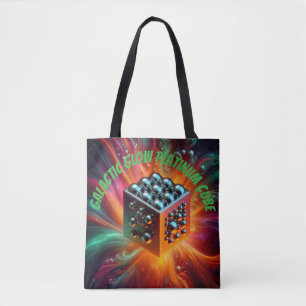 Platinum Sphere Tote Bag