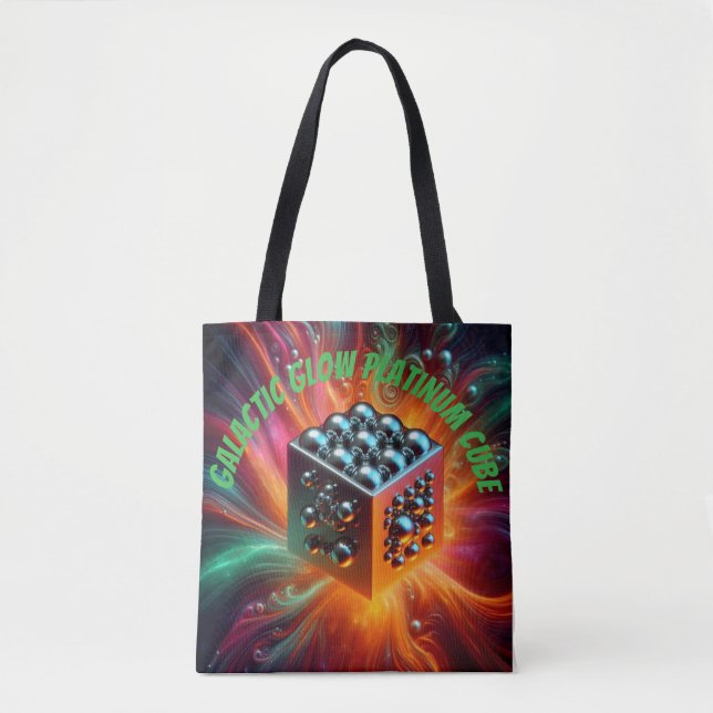 Platinum Sphere Tote Bag (Front)