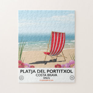 Platja del Portitxol, Costa Brava, Spain Jigsaw Puzzle
