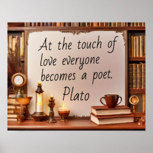 Plato At the touch of love Poster