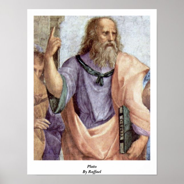 Plato By Raffael Poster (Front)