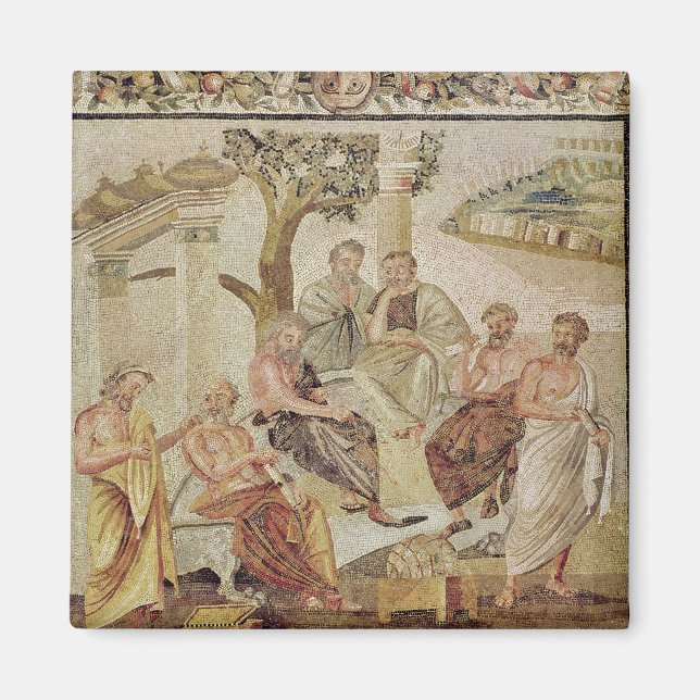 Plato Conversing with his Pupils Magnet (Front)