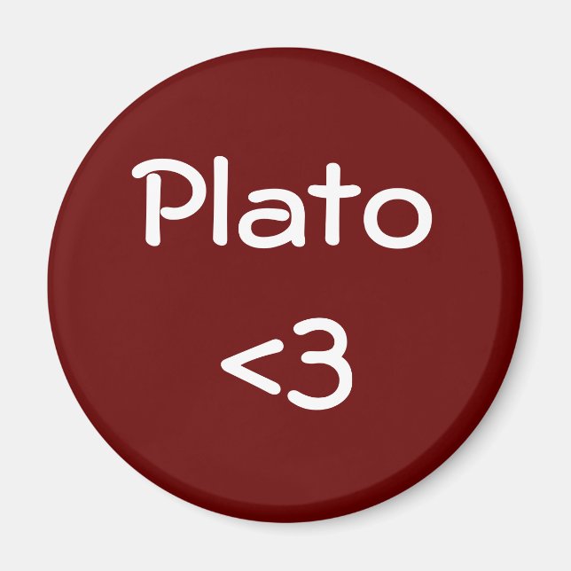 Plato love magnet (Front)