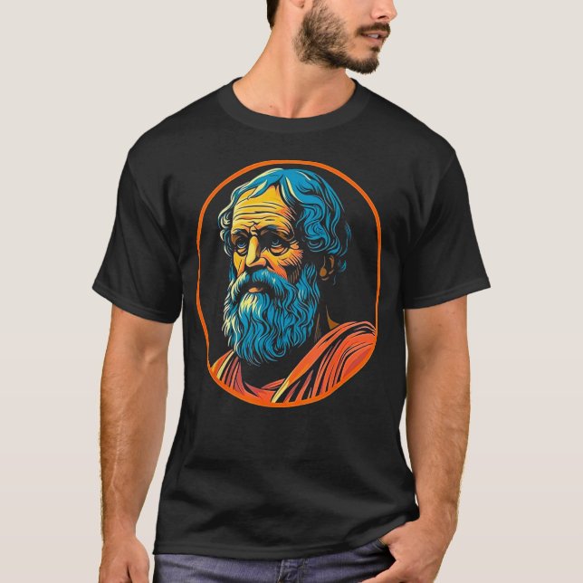 Plato Philosopher T-Shirt (Front)