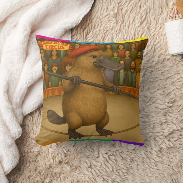 Plato platypus tightrope walker cushion (Blanket)