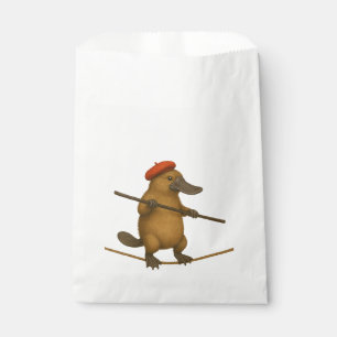 Plato platypus tightrope walker favour bag