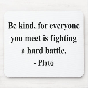 Plato Quote 1a Mouse Pad