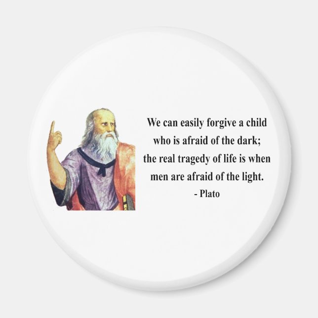 Plato Quote 5b Magnet (Front)