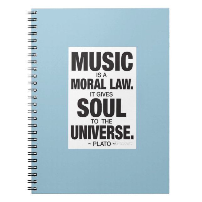 Plato Quote Notebook (Front)