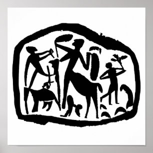 PLATOCAVERUS Allegory of the Cave Philosophical Poster