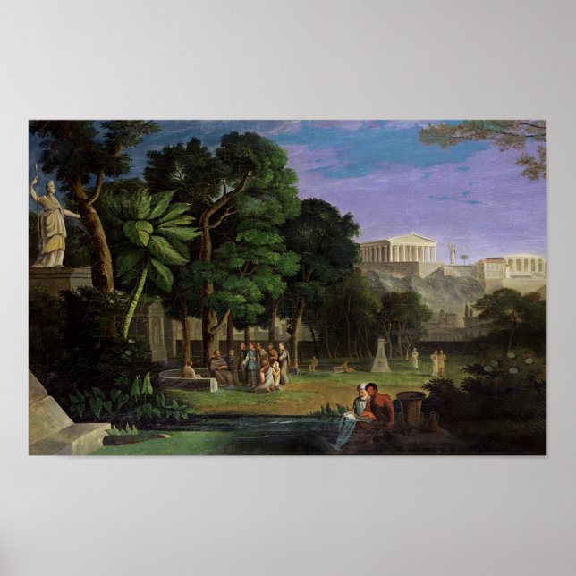 plato's academy poster (Front)