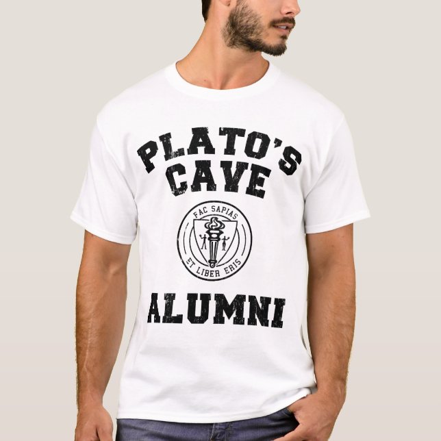 Plato's Cave Alumni T-Shirt (Front)