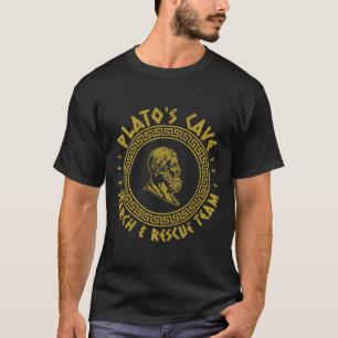 Plato's Cave Search And Rescue Teams Funny Philoso T-Shirt