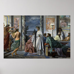 Plato's Symposium by Anselm Feuerbach Poster
