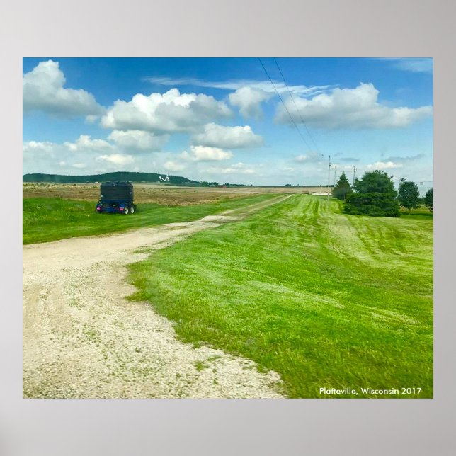 Platteville, Wisconsin Photography Poster (Front)