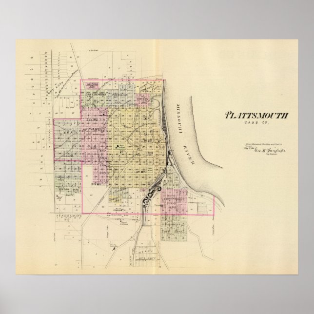 Plattsmouth, Nebraska Poster (Front)