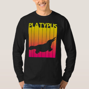 Platypus Animal Retro Costume T-Shirt