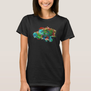Platypus Australia Australian Animal Colorful 10 T-Shirt